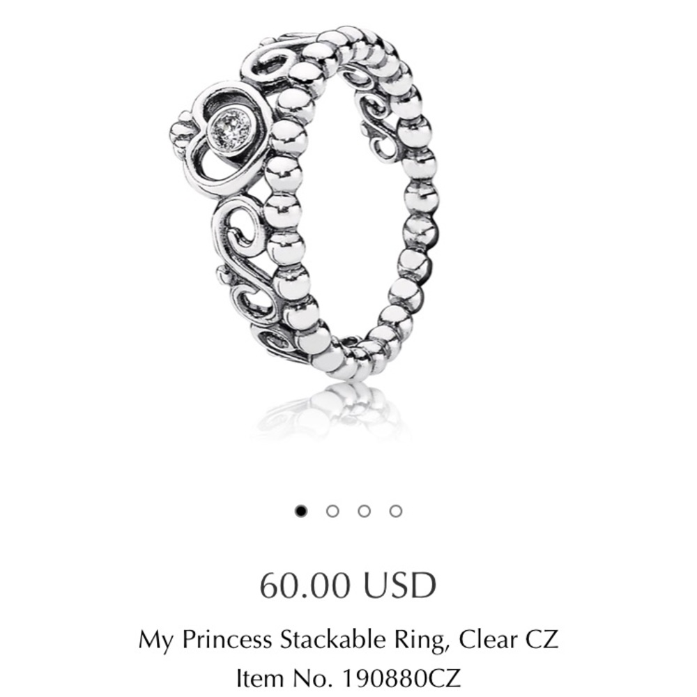 pandora princess ring